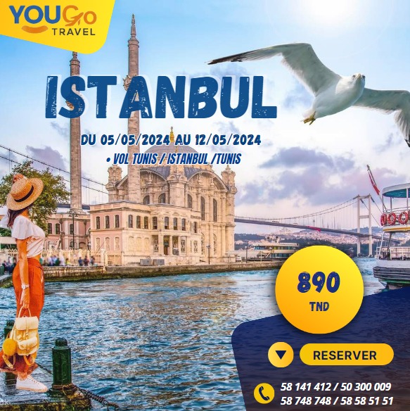 istanbul 05 may: voyager à votre façon